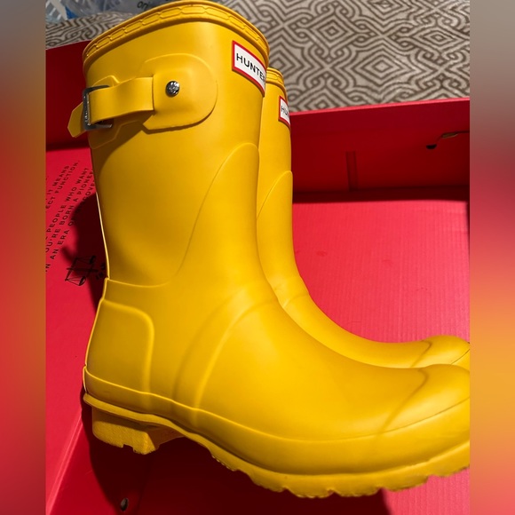 Hunter Boots Original Short Yellow - Picture 2 of 9